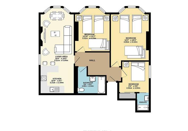 Gîte pour 10 personnes à Brighton - 3