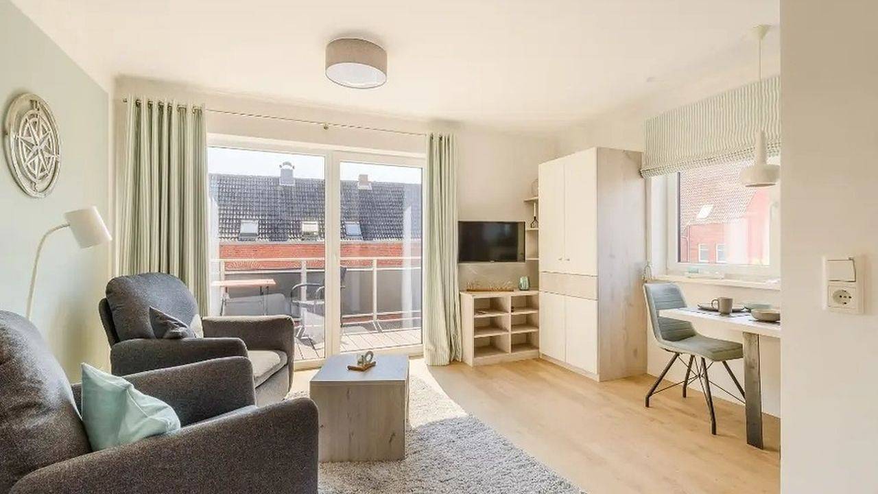Ganze Ferienwohnung, Ferienwohnung für 2 Personen (30 m²) in Husum in Husum Hafen, Husum