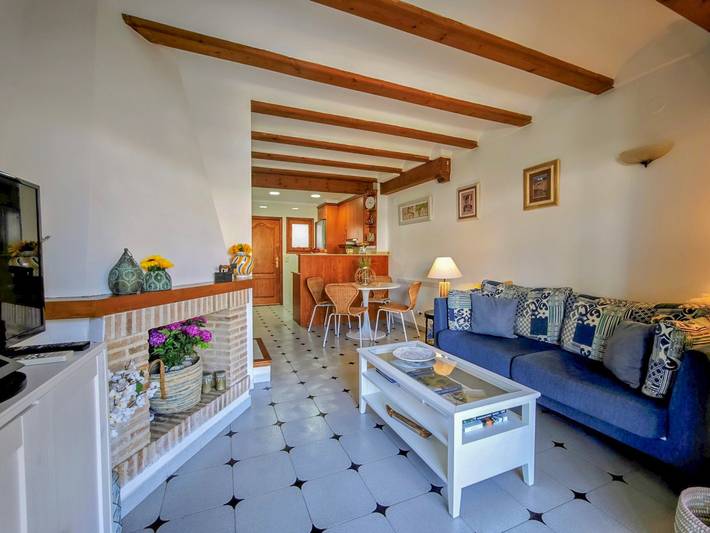 Gîte pour 4 personnes, avec jardin à Dénia