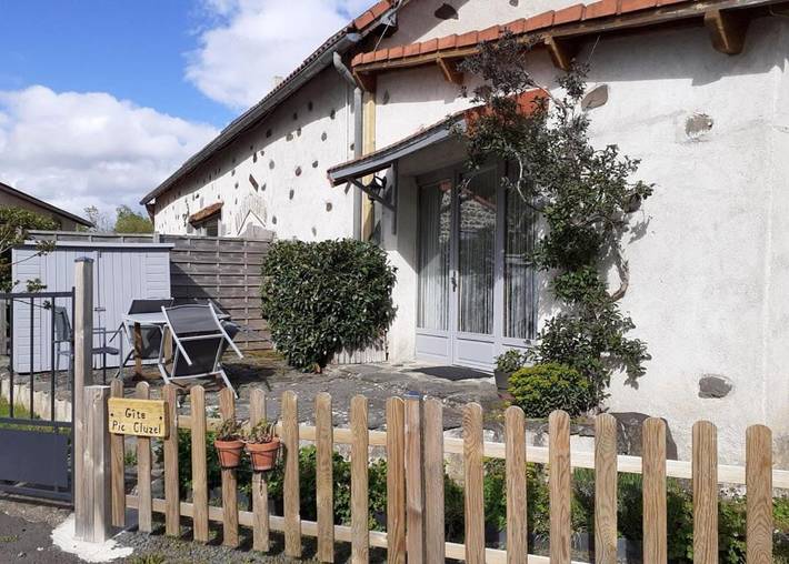 Maison de vacances pour 4 personnes, avec vue et jardin