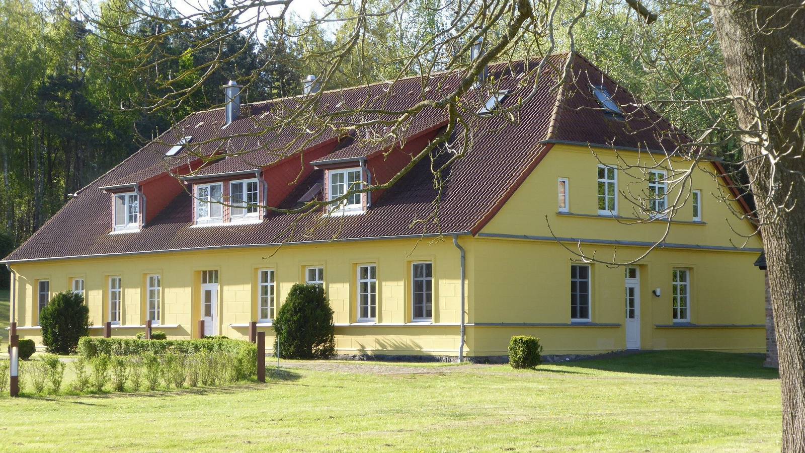 Ganze Wohnung, Ferienwohnung 'Gut Rattelvitz - Galerie West' mit Meerblick, privater Terrasse und Wlan in Gingst, Rügen