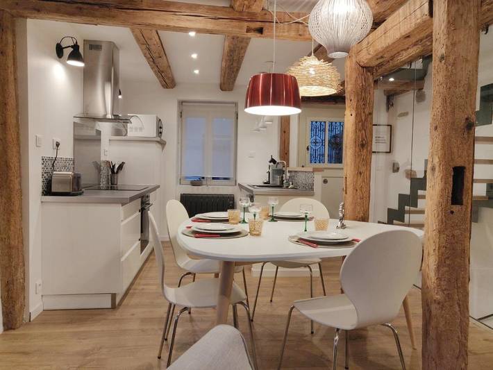Ferienhaus für 6 Personen, mit Ausblick