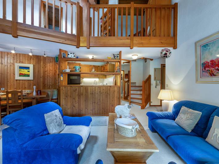 Appartement entier, Duplex 3 Pièces avec Mezzanine, Centre de Val d'Isère, Proche des Pistes, Parking et Cheminée in Val-d'Isère, Massif de la Vanoise