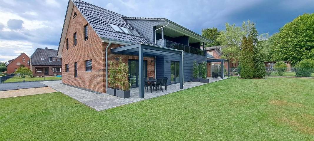 Ferienwohnung für 6 Personen, mit Terrasse und Garten sowie Seeblick und Ausblick in Müden (Örtze)