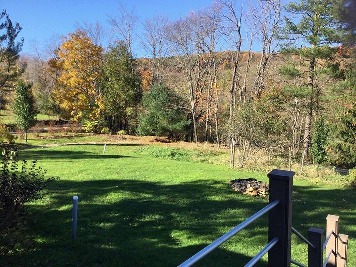 Cabin for 4 people, with terrace and yard in New York State
