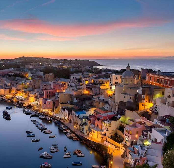 Chambre d’hôte pour 4 personnes, avec jardin et vue à Procida - 4