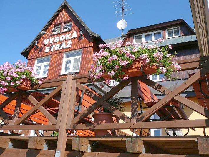 Dom gościnny dla 4 osób, z Taras i Ogród oraz Sauna i Widok w Pec pod Sněžkou