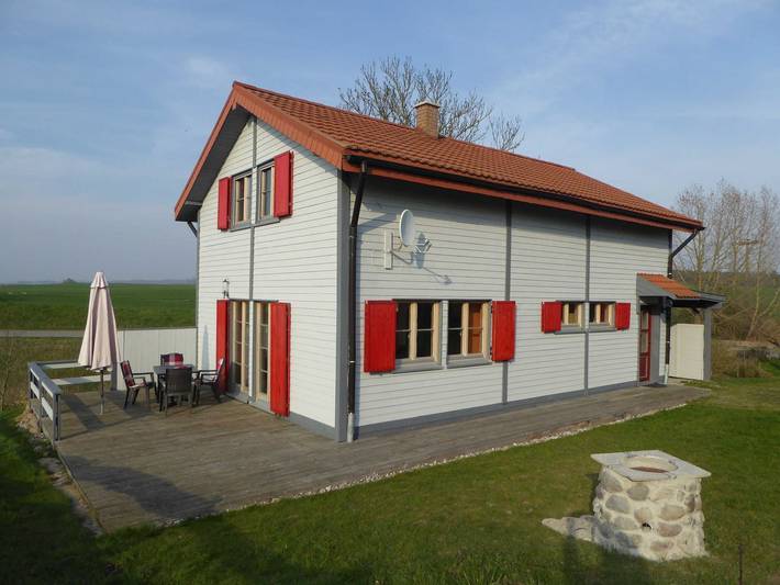 Ferienhaus für 8 Personen, mit Seeblick und Garten sowie Ausblick, kinderfreundlich in Rerik - 2