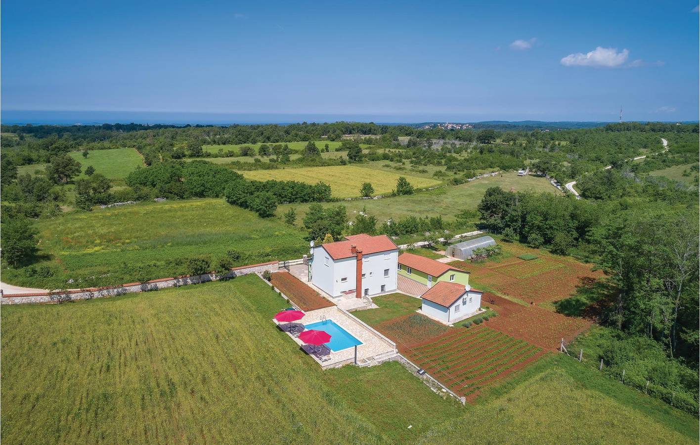 Ganze Ferienwohnung, Ferienwohnung für 4 Personen mit Terrasse in Grad Poreč, Zentralistrien