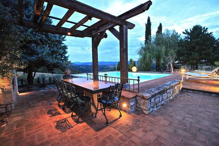 Villa pour 9 personnes, avec balcon et jardin - 1