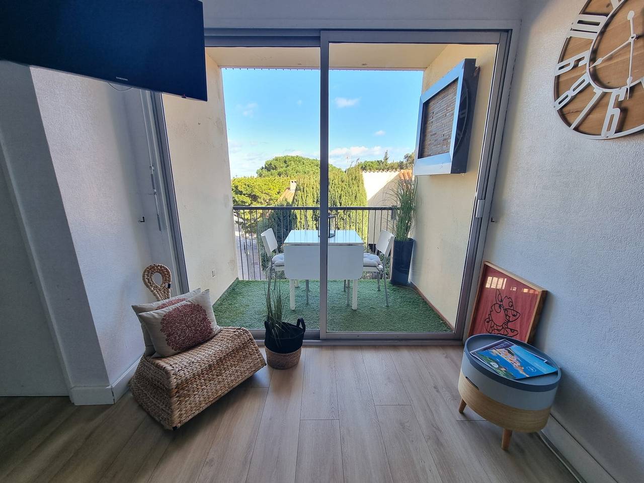 Estudio entero, Estudio para 4 personas con terraza a 300m de la playa in La Côte Vermeille, Colliure