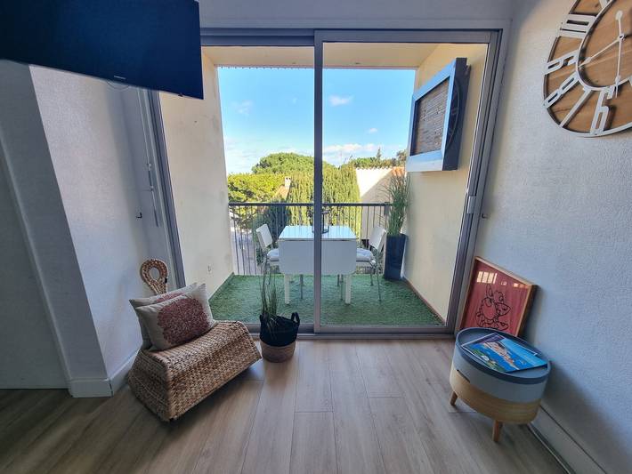 Estudio entero, Estudio para 4 personas con terraza a 300m de la playa in La Côte Vermeille, Colliure