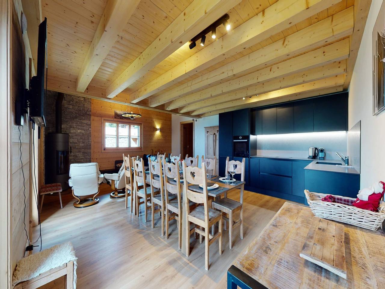 Schöne Wohnung mit Balkon in Nendaz, Walliser Alpen