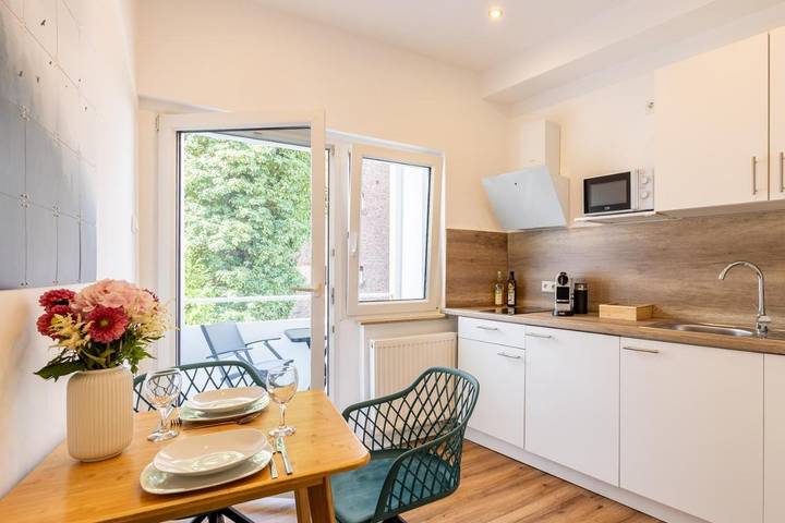 Ferienwohnung für 3 Personen, mit Terrasse und Ausblick in Bochum Total - 2