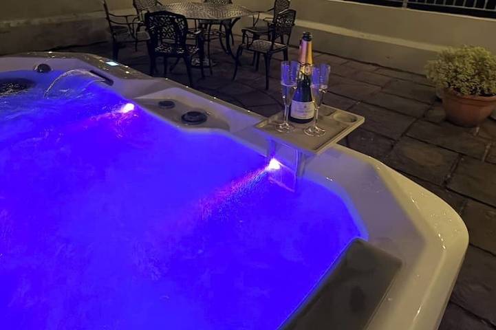 Baita per 8 persone, con idromassaggio e terrazza nonché giardino - 1