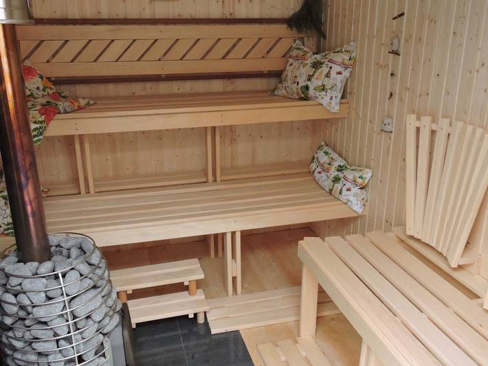 Ferienwohnung für 6 Personen, mit Terrasse und Sauna sowie Pool und Ausblick, mit Haustier am Niederrhein - 4