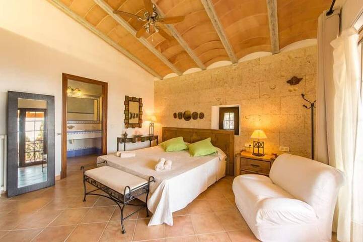 Finca für 10 Personen, mit Whirlpool und Garten in s'Horta - 4