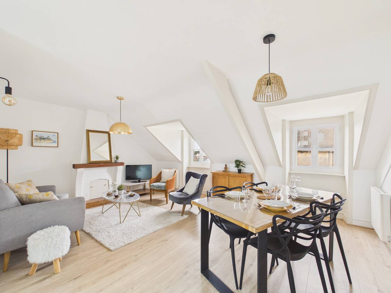 Ganze Wohnung, 200 m zum Strand – Charmante Fewo für 4 in Dinard, Saint-Malo und Umgebung