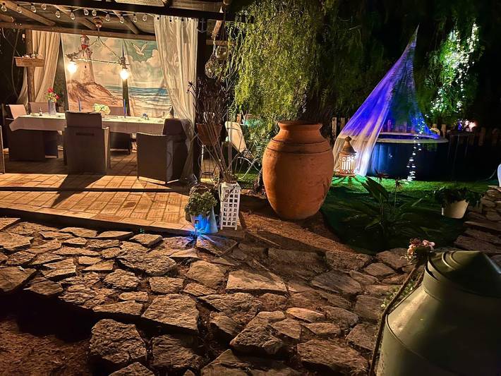 Finca für 8 Personen, mit Balkon und Garten sowie Whirlpool, mit Haustier an der Algarve