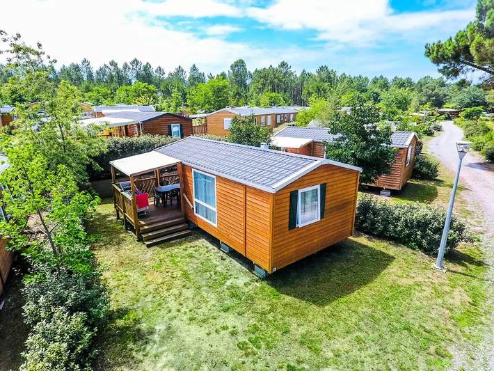 Camping pour 6 personnes, avec sauna et vue, animaux acceptés dans les Landes - 3