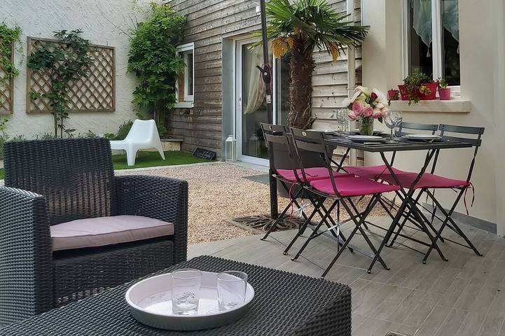 Vakantiehuis voor 4 personen, met tuin in Tours