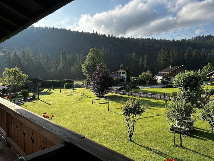 Ferienwohnung für 6 Personen, mit Balkon und Ausblick sowie Sauna in Wallgau - 3