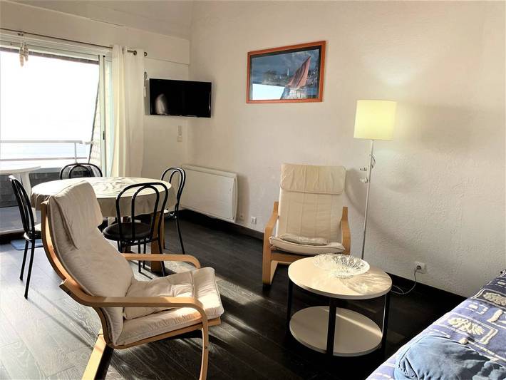 Ganzes Studio, Quiberon - Renoviertes Mezzanine-Studio 40m² für 4 Pers - Meerblick und Parkplatz in Quiberon, Côte des Mégalithes
