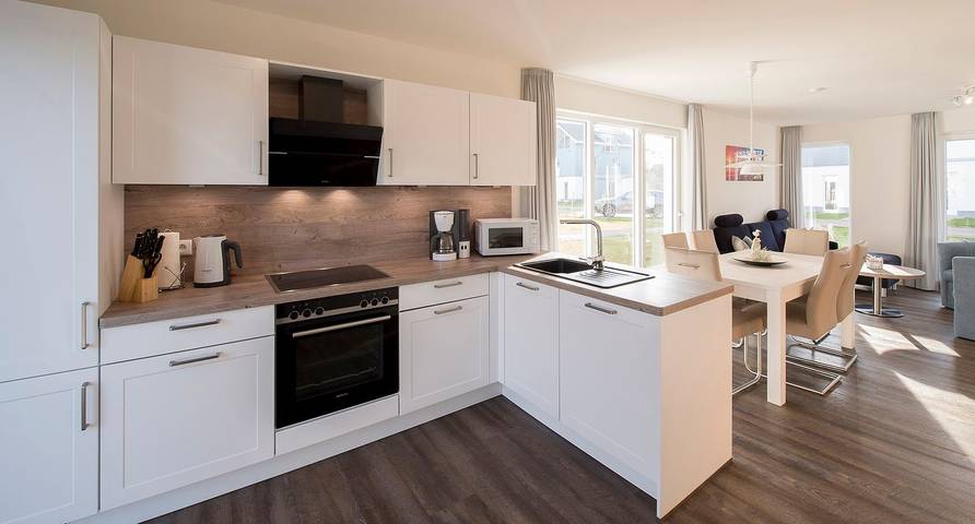 Ferienhaus mit Meerblick für 6 Personen, mit Sauna und Terrasse, mit Haustier in Schillig