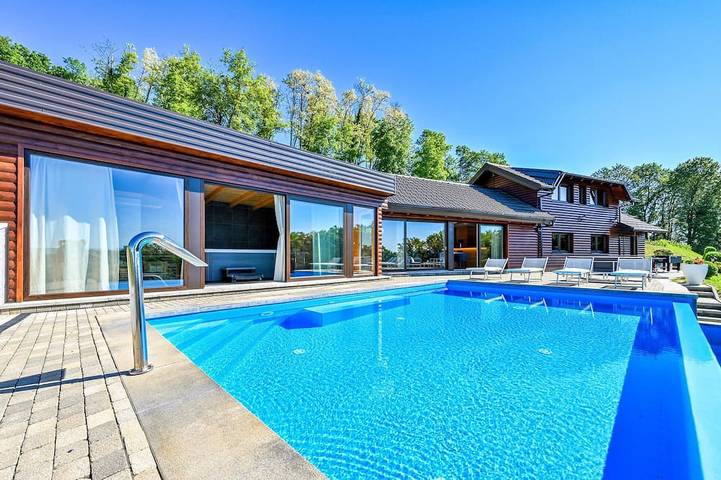 Ferienhaus für 8 Personen, mit Sauna, mit Haustier