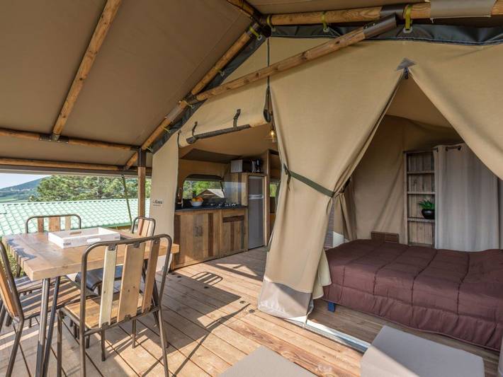 Camping pour 5 personnes dans Saône-et-Loire