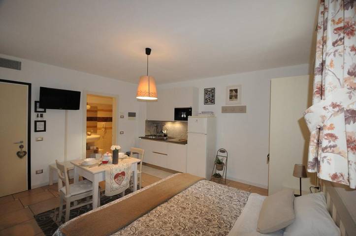 Location de vacances pour 4 personnes, avec vue et jardin à Feltre