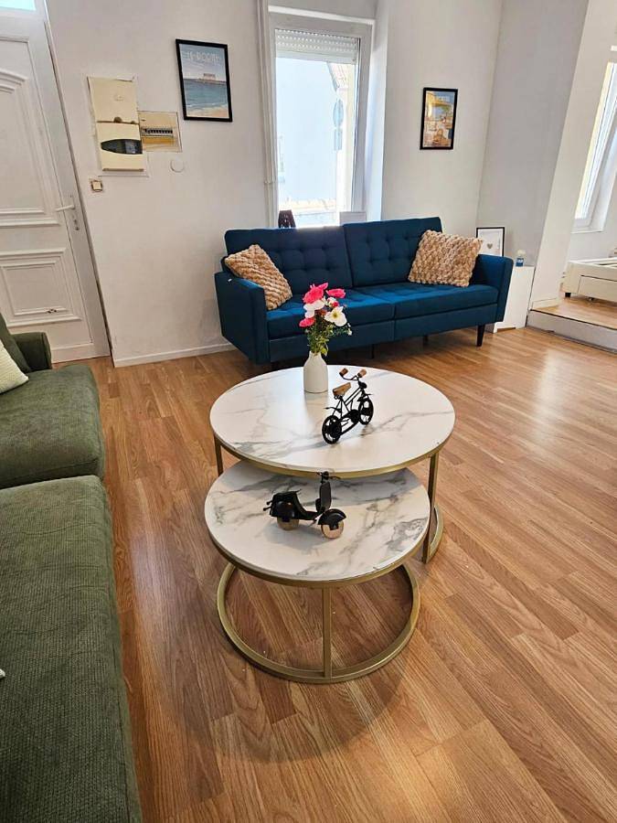 Gîte pour 6 personnes, avec jardin à Outreau