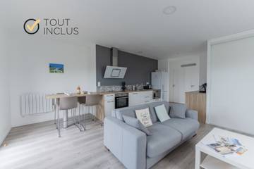 Gîte pour 4 personnes, avec terrasse, animaux acceptés à Ploudalmézeau