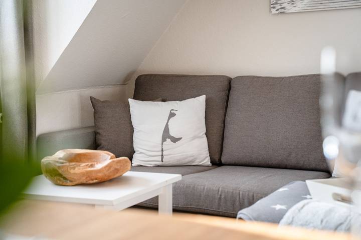 Ganze Wohnung, Strandnahe 3-Zimmer-Wohnung mit ca. 55 m² unter Reet, für bis zu 4 Personen in Nordfriesische Inseln (Schleswig-Holstein) (Schleswig-Holstein), Wenningstedt