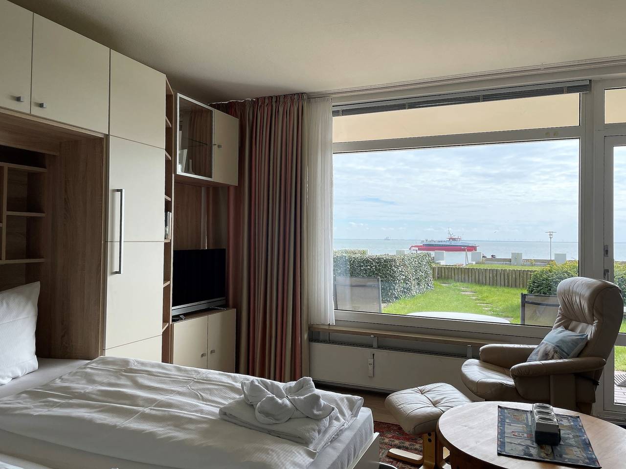 Apartamento vacacional entero, Klaar Kiming- Meerblick 1C, Sandwall in Wyk auf Föhr (Ciudad), Wyk auf Föhr