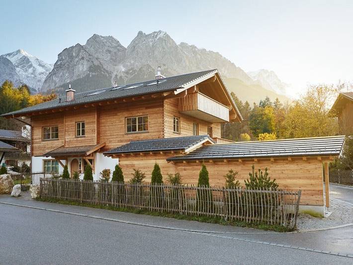 Chalet für 3 Personen, mit Balkon und Sauna in den Ammergauer Alpen
