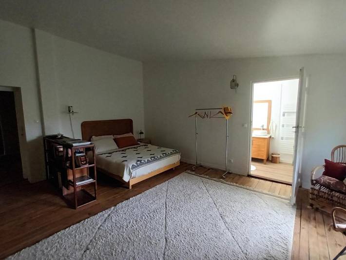 Chambre d’hôte pour 5 personnes, avec vue, animaux acceptés