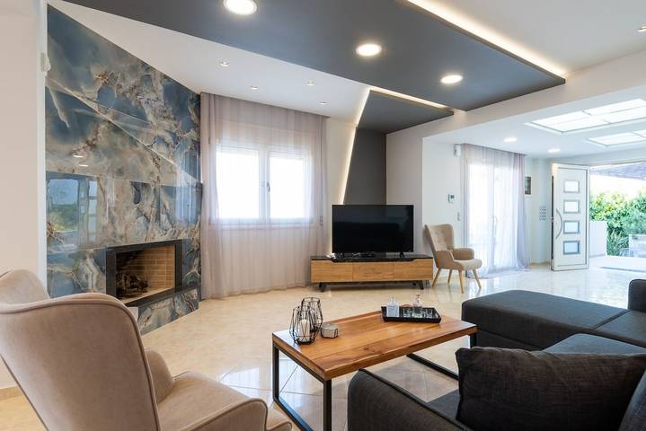 Villa für 14 Personen, mit Balkon und Garten, kinderfreundlich auf Kreta - 2