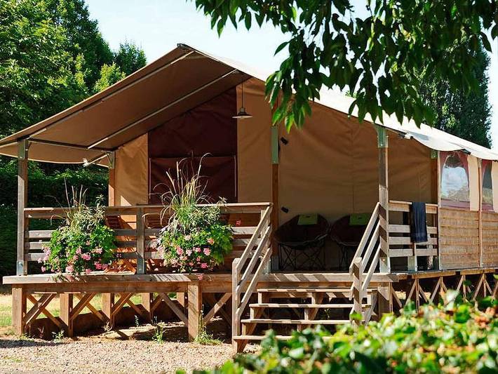 Bungalow pour 5 personnes, avec bassin pour enfant dans la Sarthe - 2
