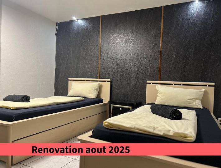 Gîte pour 3 personnes, avec jardin à Fegersheim