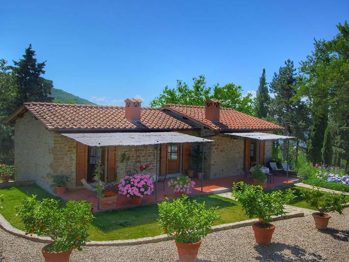 Gîte pour 6 personnes, avec Piscine à Monte San Savino