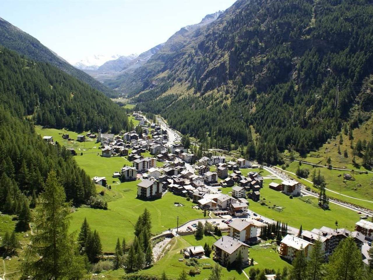 Ganze Wohnung, Haus Alpenrose in Saas-Almagell, Walliser Alpen
