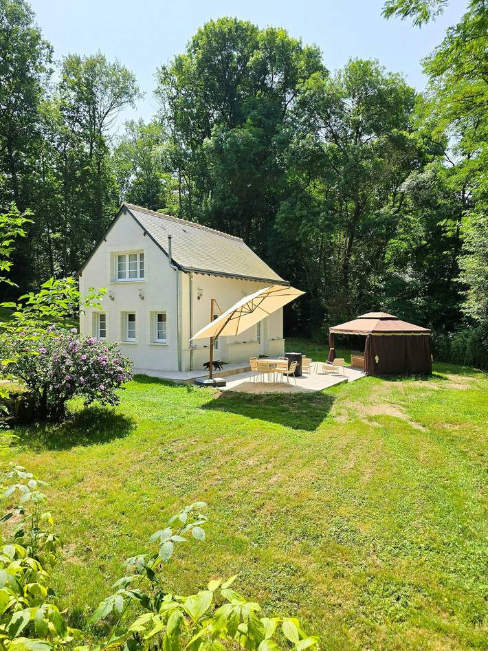 Maison de vacances pour 2 personnes, avec sauna ainsi que jardin et terrasse