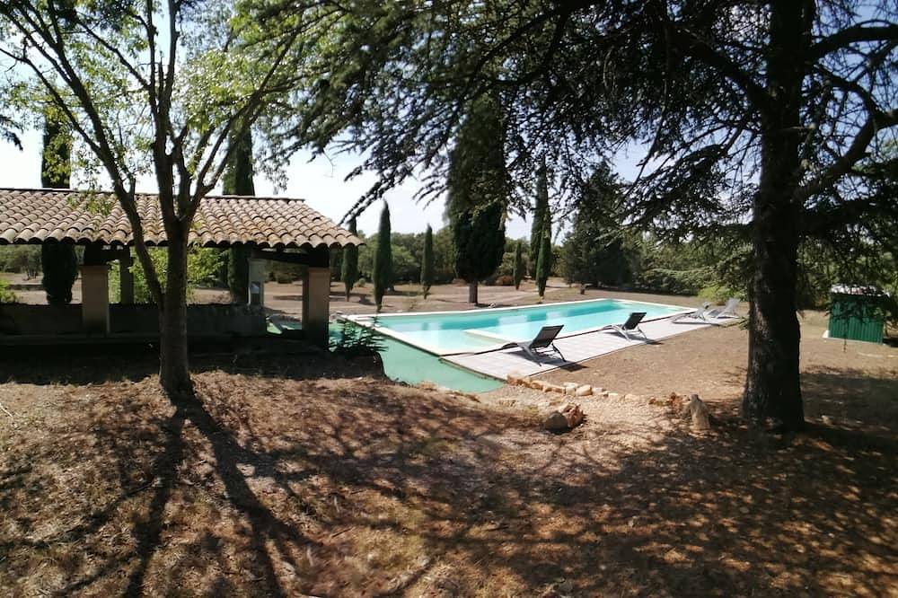 The holm oak. in AOC Saint-Julien, Región Brignoles