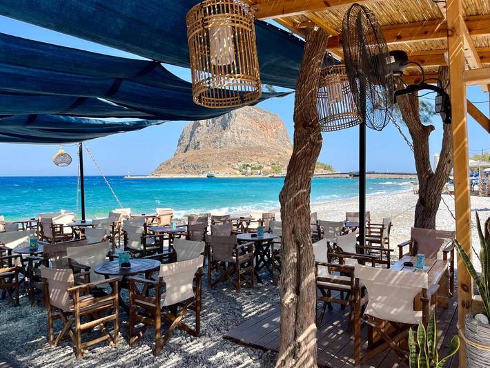 Camping für 5 Personen, mit Garten auf den Peloponnes - 4