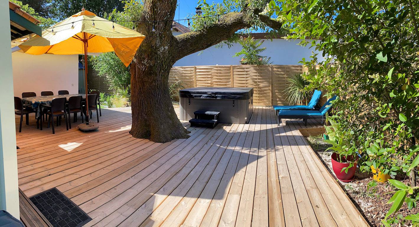Villa 150 m bassin d'Arcachon avec piscine et Spa in Taussat, Lanton