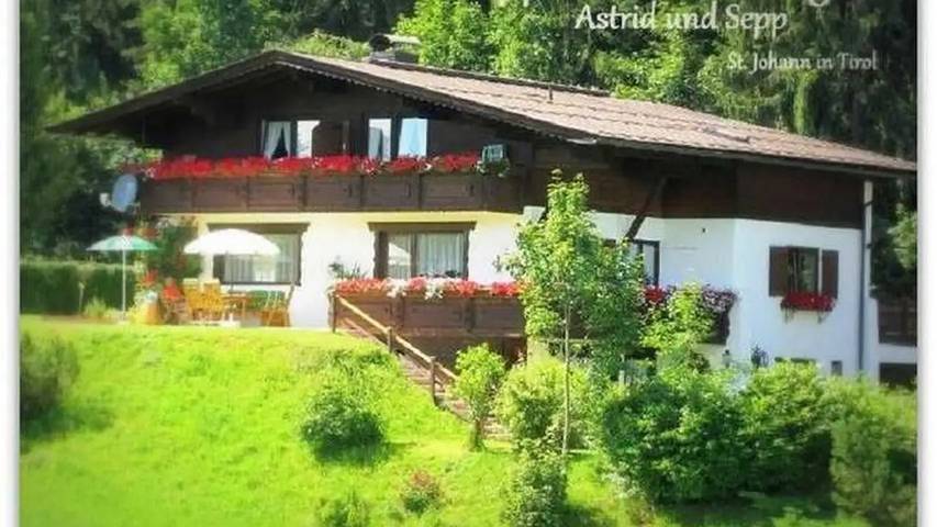 Appartement voor 2 personen, met tuin en balkon in St. Johann in Tirol