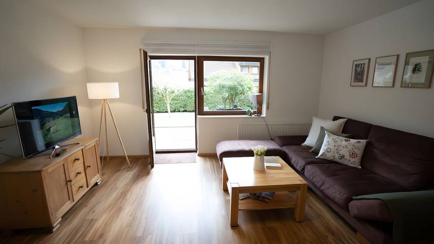 Appartement entier, Appartement "Heimatliebe Neu" avec vue sur les montagnes, terrasse privée et Wi-Fi in Todtnau, Forêt-Noire du Sud