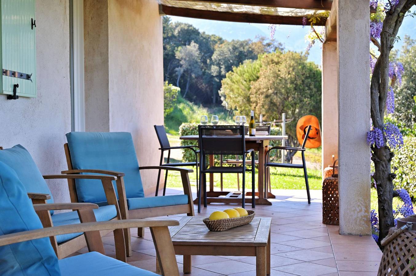 Villa vue mer U Castagnu dans nature protégée in Cervione, Région de Corte