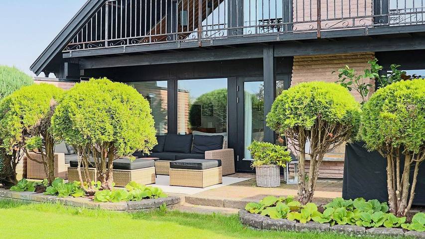 Ferienhaus für 8 Personen, mit Balkon und Sauna sowie Garten in Skane